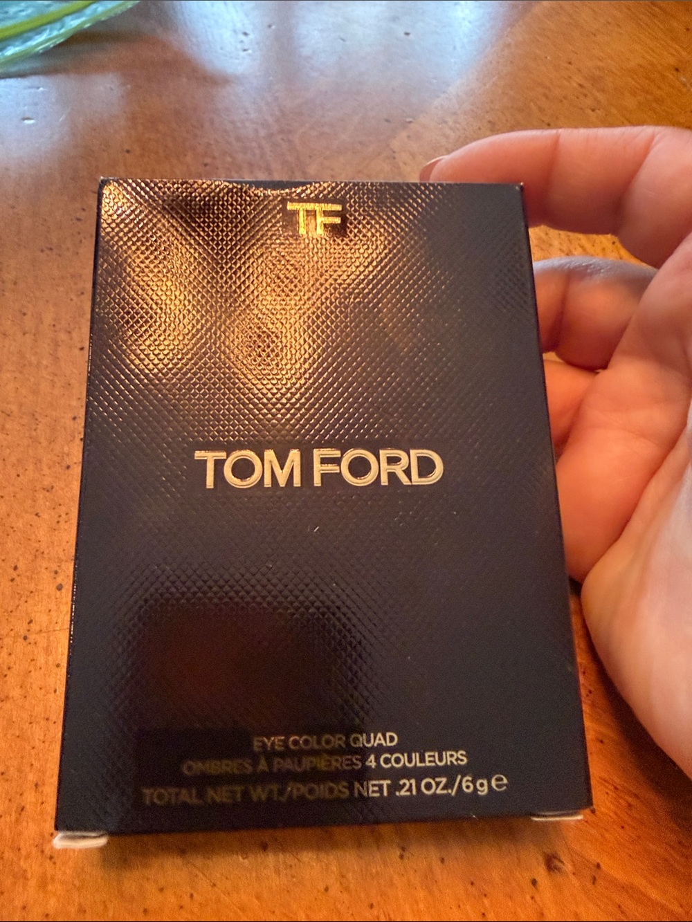Tom Ford Black and Gold Compact - Shade 04 Honeymoon